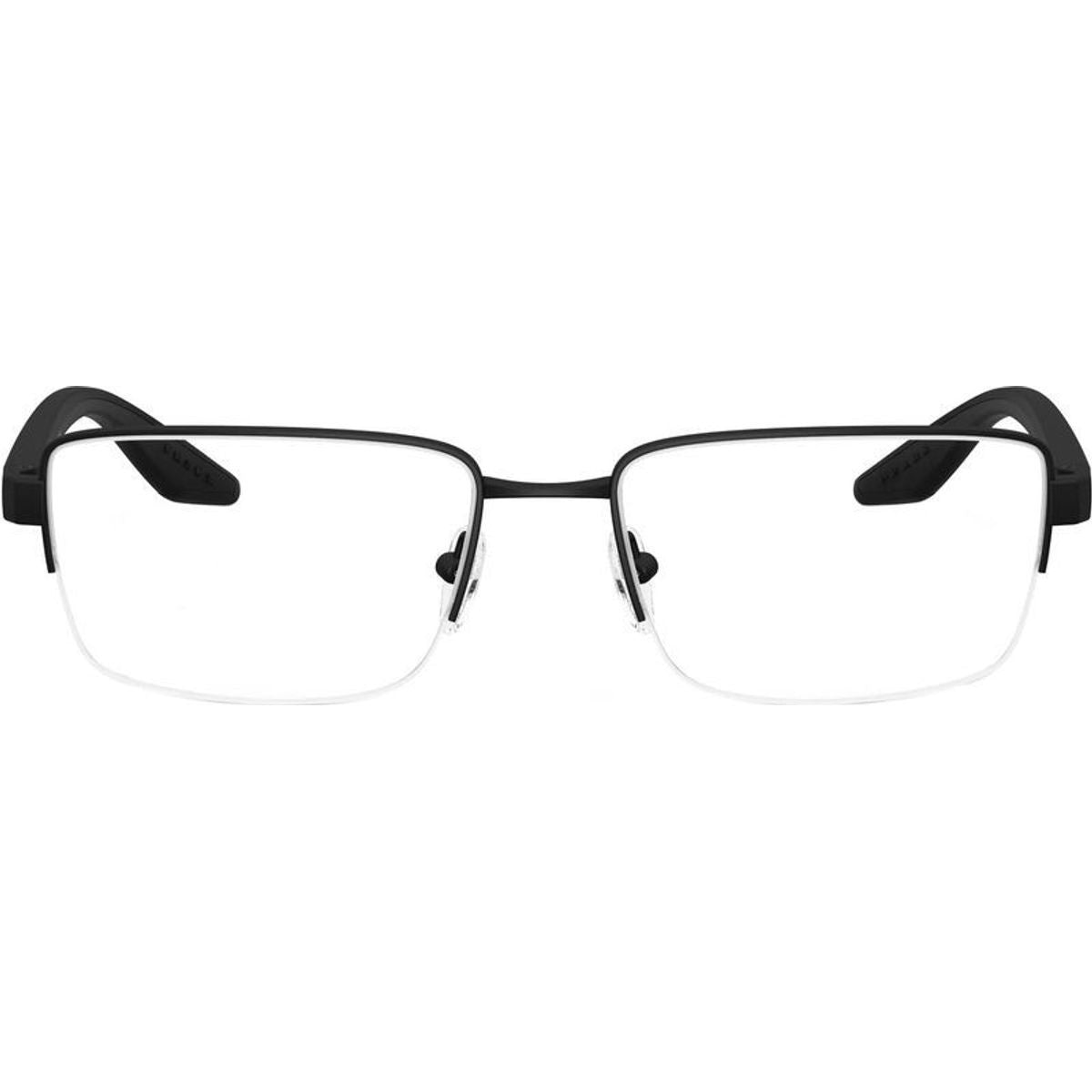 PS51SV, Rubbered Black/Clear Lenses 56 Eye Size