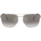 PS54ZS, Silver/Grey and Silver Mirror Gradient Lenses