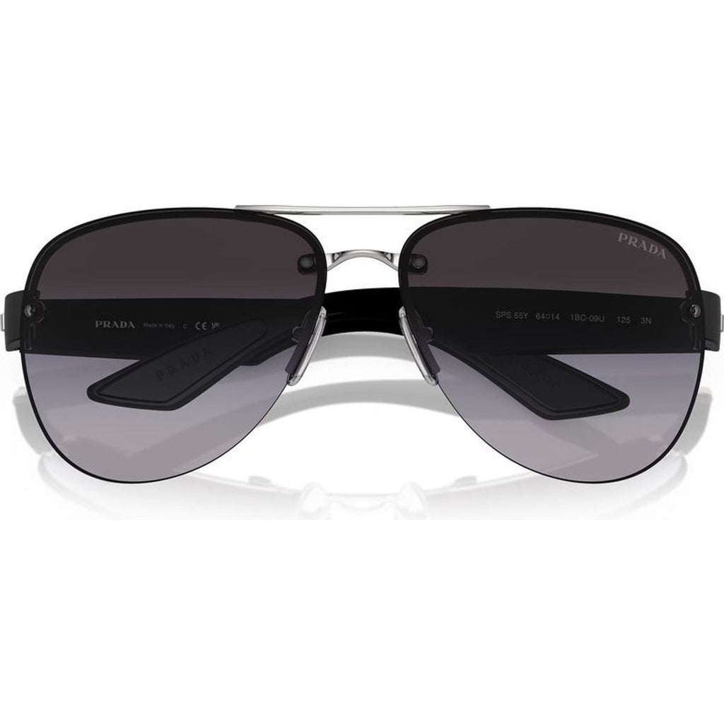 PS55YS, Silver/Grey Gradient Lenses