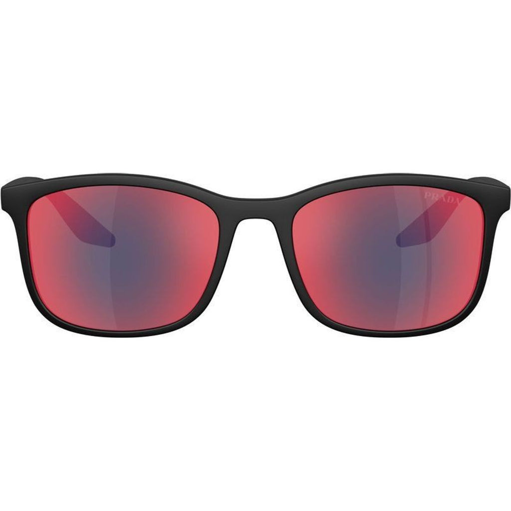 PSA08S, Matte Black/Blue Red Mirror Lenses