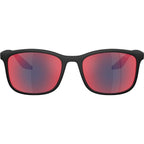 PSA08S, Matte Black/Blue Red Mirror Lenses