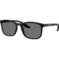 PSA08S, Rubbered Black/Dark Grey Polarised Lenses