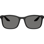 PSA08S, Rubbered Black/Dark Grey Polarised Lenses