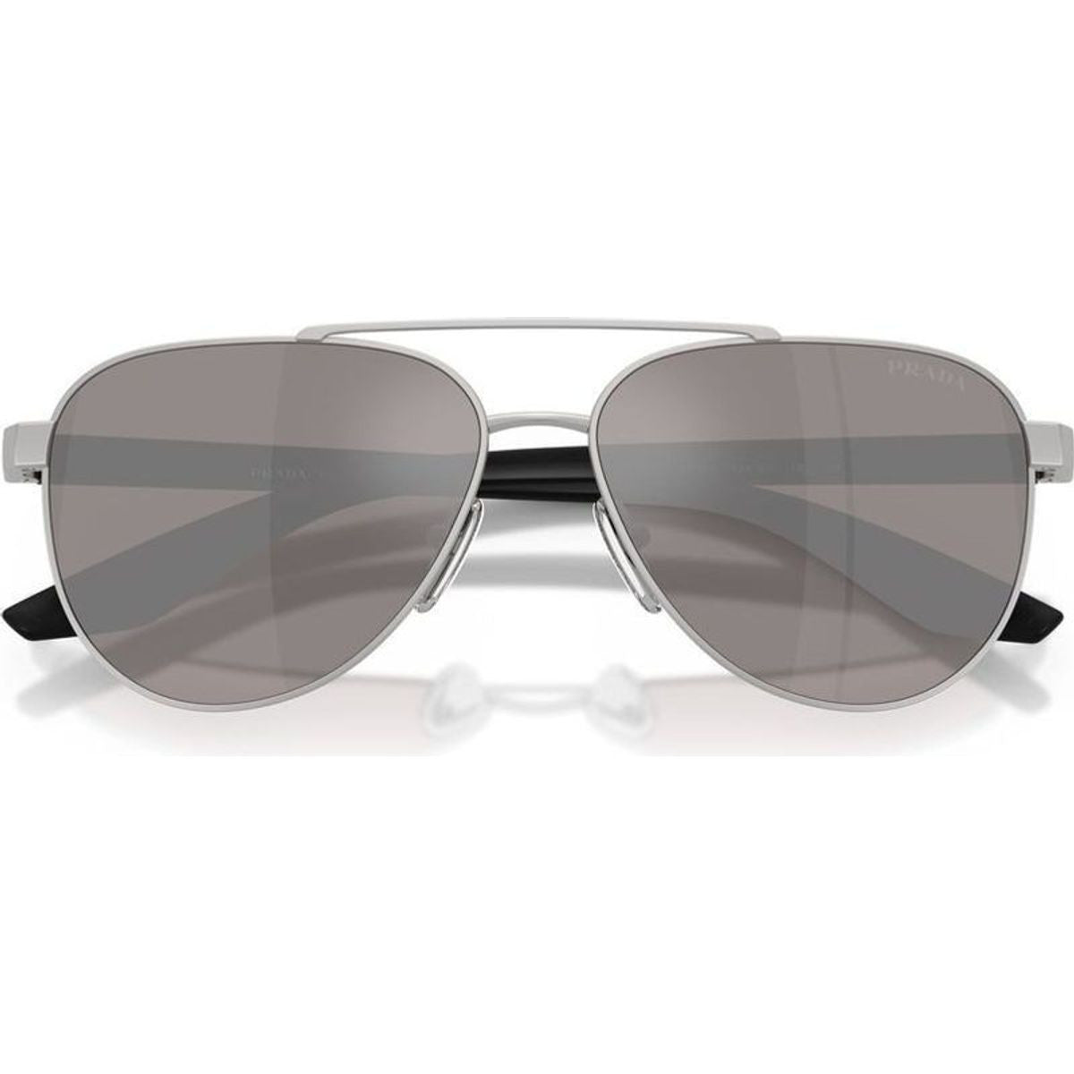 PSA52S, Matte Grey/Purple Brown Silver Mirror Lenses