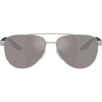 PSA52S, Matte Grey/Purple Brown Silver Mirror Lenses