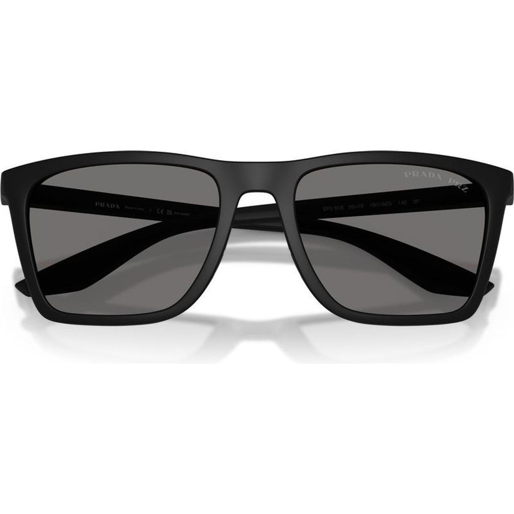 PSB08S, Matte Black/Dark Grey Polarised Lenses