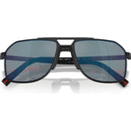PSB51S, Matte Black/Dark Grey Red Blue Mirror Lenses