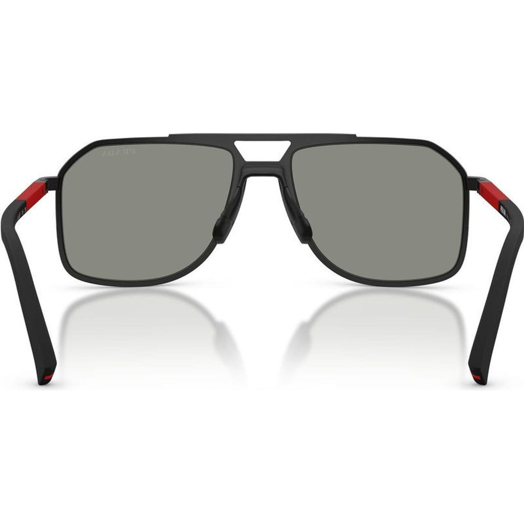 PSB51S, Matte Black/Dark Grey Red Blue Mirror Lenses