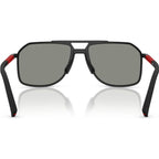 PSB51S, Matte Black/Dark Grey Red Blue Mirror Lenses