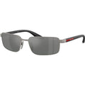 PSB54S, Metal Grey/Grey Silver Mirror Lenses
