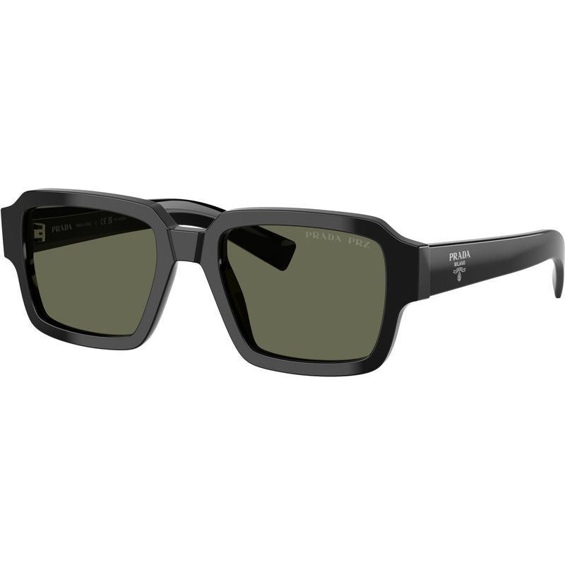 PR02ZS, Black/Green Polarised Glass Lenses