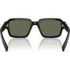 PR02ZS, Black/Green Polarised Glass Lenses