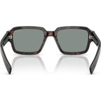 PR02ZS, Root Tortoise/Blue Glass Lenses