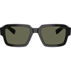 PR02ZSF, Black/Green Polarised Glass Lenses