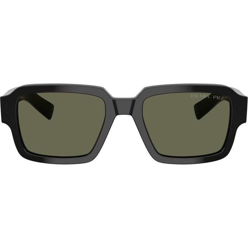 PR02ZSF, Black/Green Polarised Glass Lenses