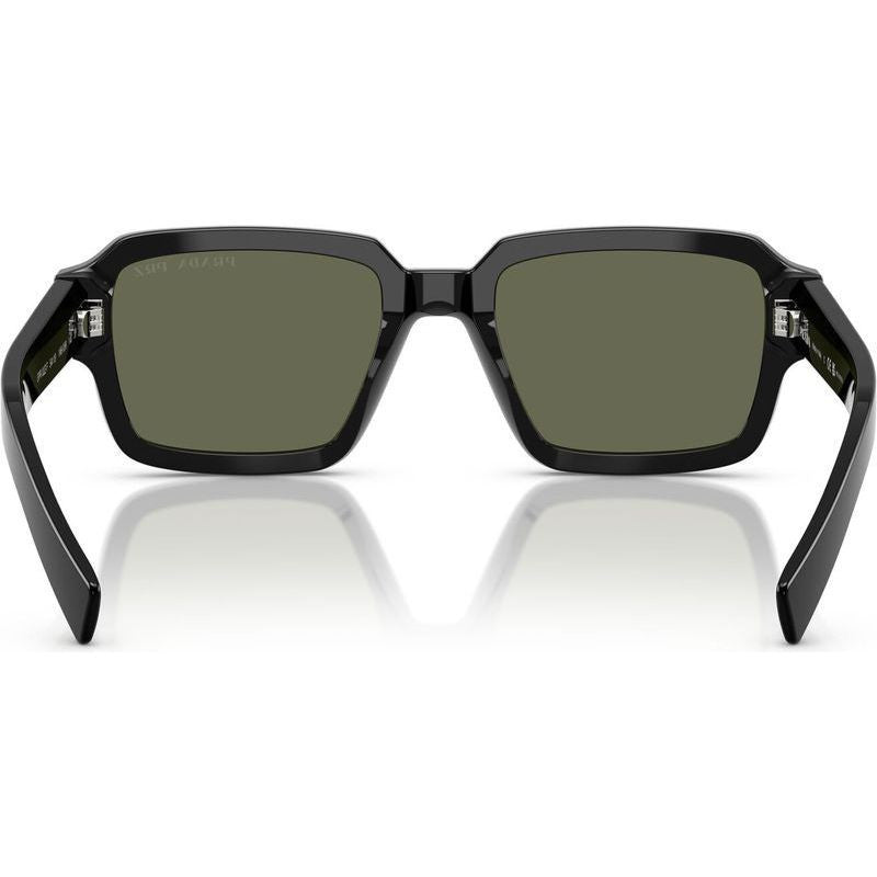 PR02ZSF, Black/Green Polarised Glass Lenses