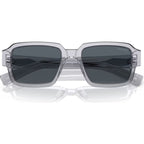 PR02ZSF, Transparent Grey/Blue Glass Lenses