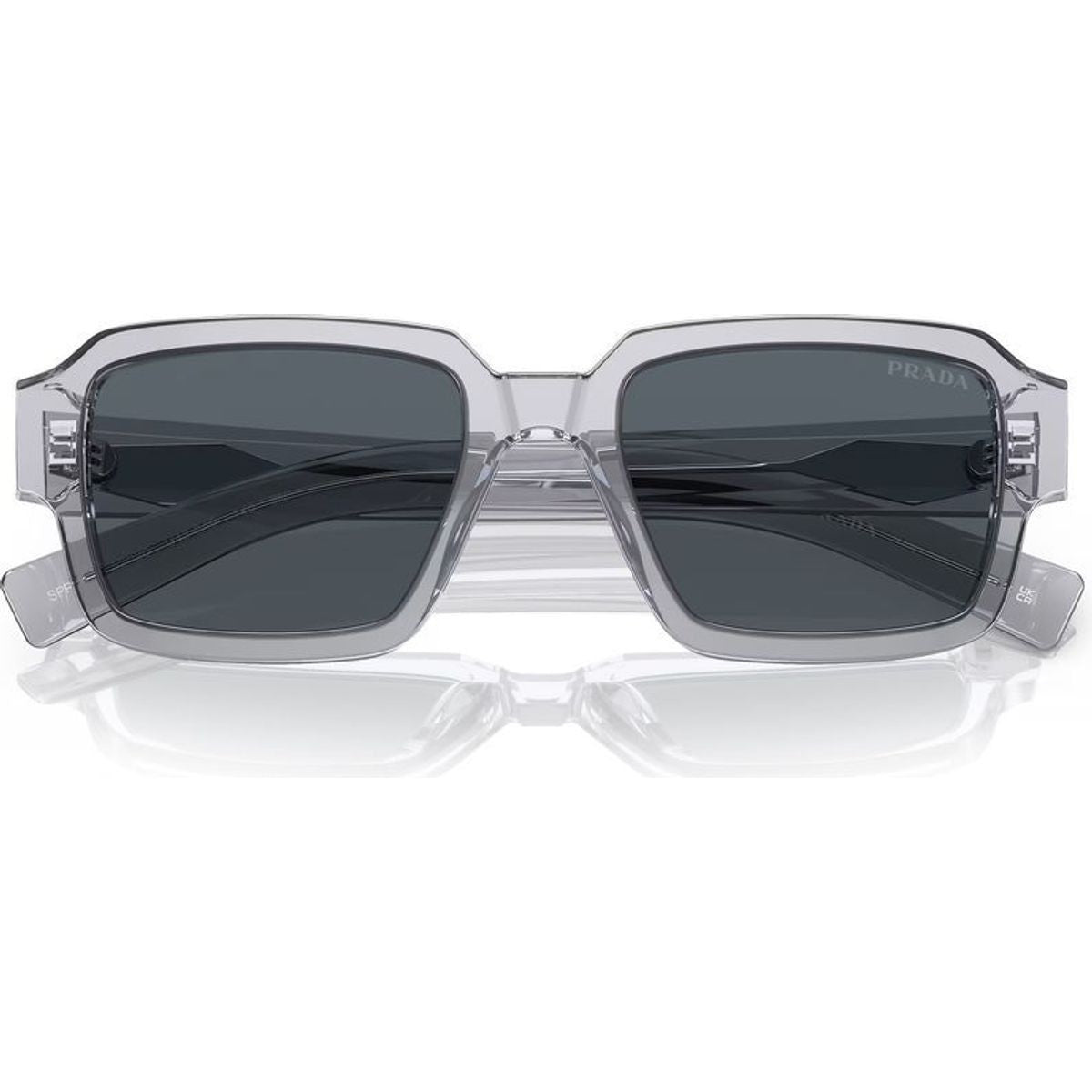 PR02ZSF, Transparent Grey/Blue Glass Lenses