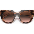 PR14WS, Caramel Tortoise and Powder/Brown Gradient Lenses