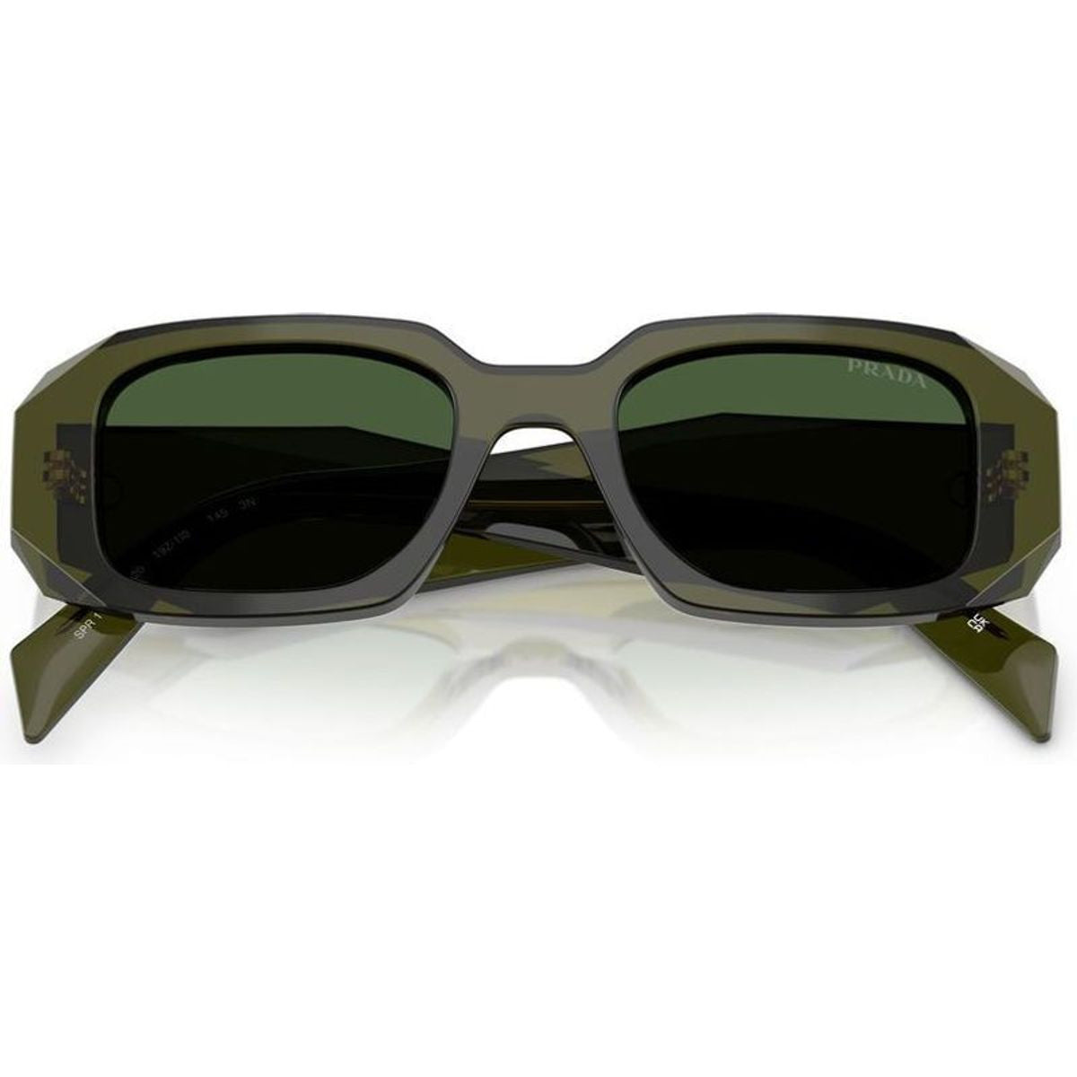 PR17WS, Transparent Bottle/Dark Green Lenses