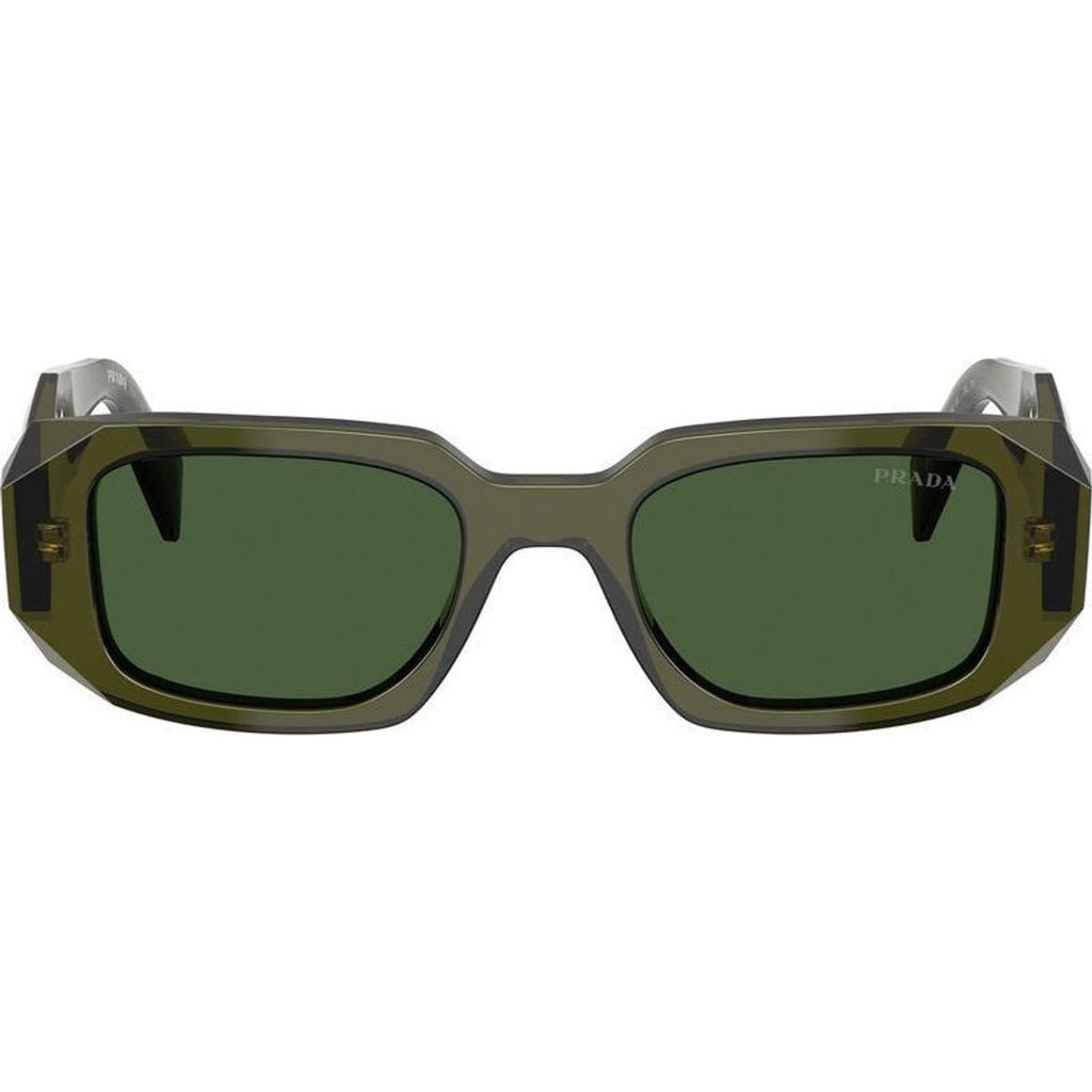 PR17WS, Transparent Bottle/Dark Green Lenses