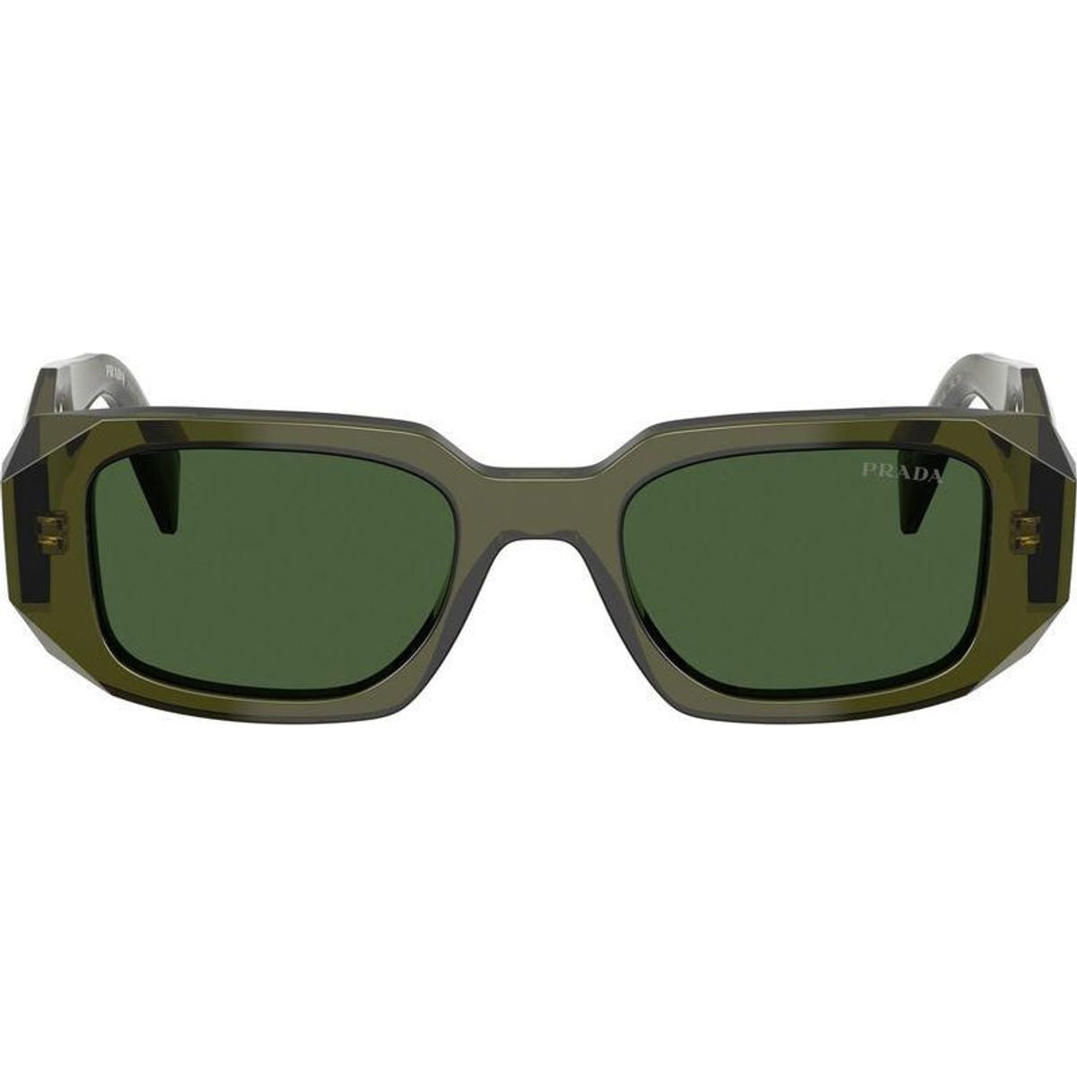 PR17WS, Transparent Bottle/Dark Green Lenses
