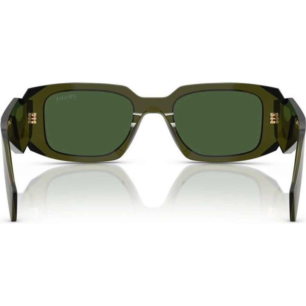 PR17WS, Transparent Bottle/Dark Green Lenses