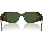 PR17WS, Transparent Bottle/Dark Green Lenses