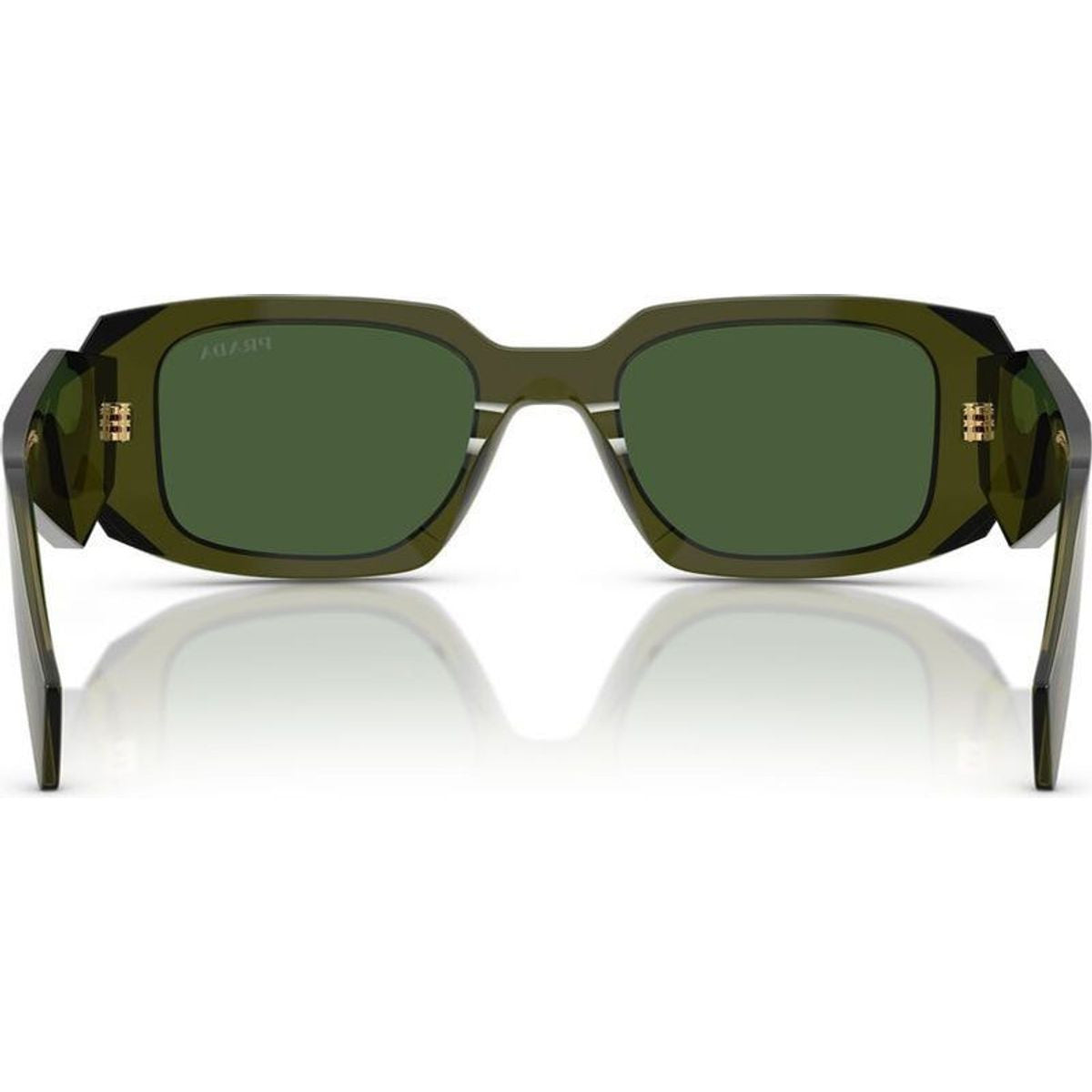 PR17WS, Transparent Bottle/Dark Green Lenses