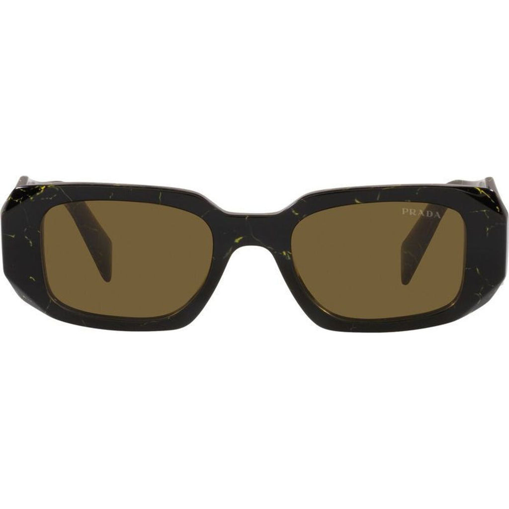 PR17WSF, Black and Yellow Marble/Dark Brown Lenses
