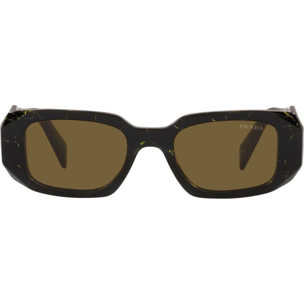 PR17WSF, Black and Yellow Marble/Dark Brown Lenses