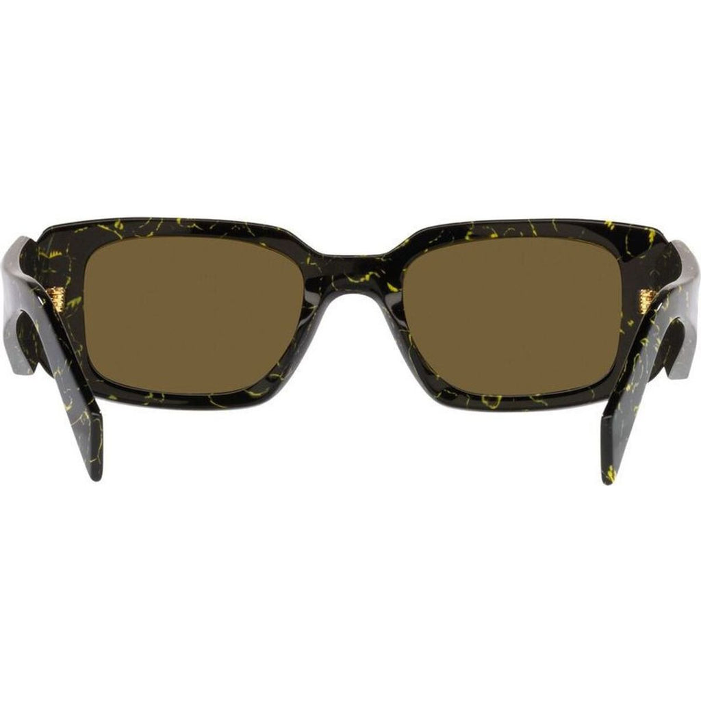 PR17WSF, Black and Yellow Marble/Dark Brown Lenses