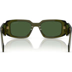 PR17WSF, Transparent Bottle/Dark Green Lenses