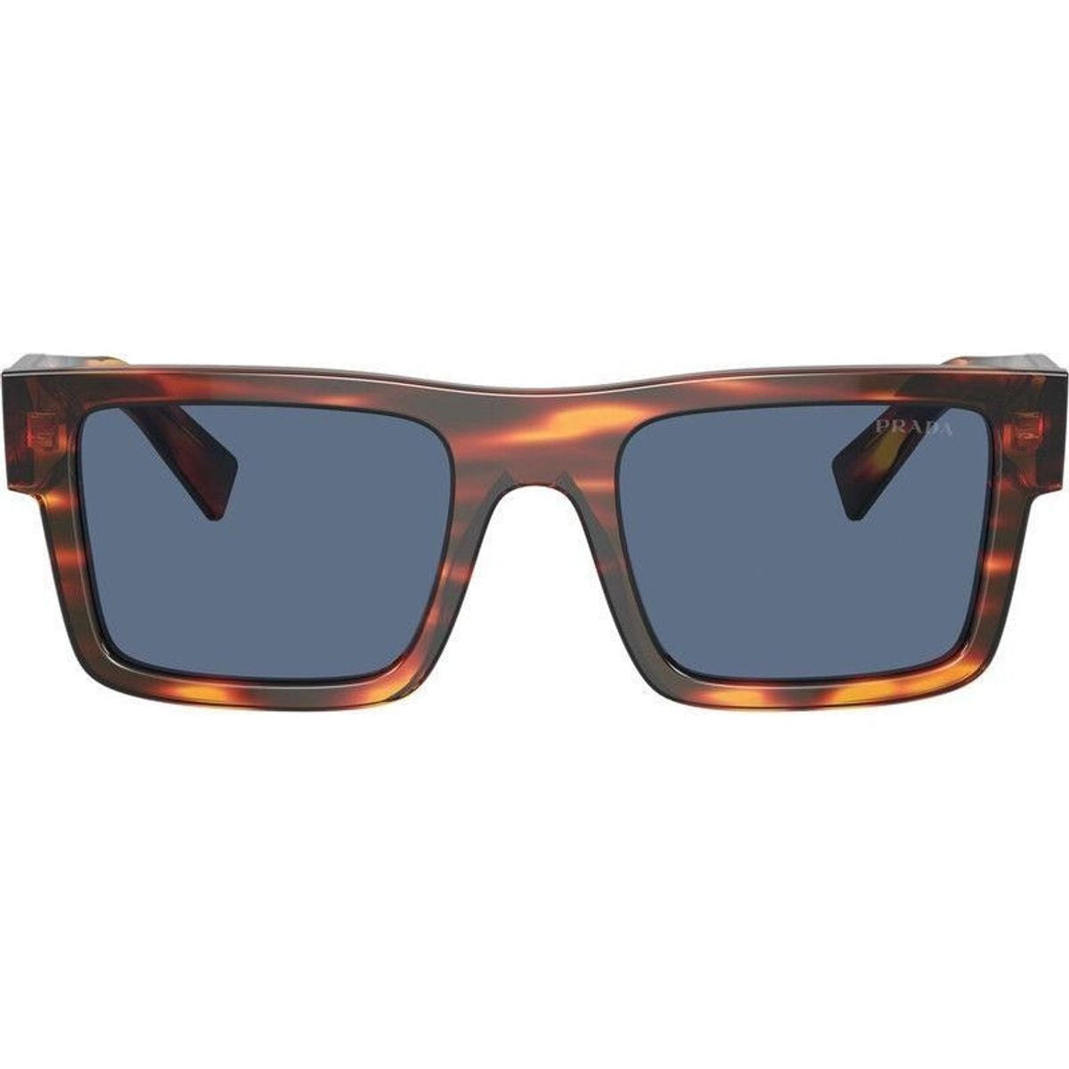 PR19WS, Striped Radica/Dark Blue Lenses