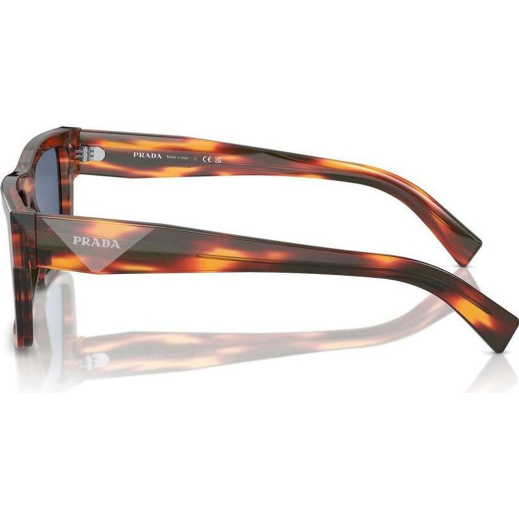 PR19WS, Striped Radica/Dark Blue Lenses