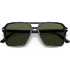 PR20YS, Black/Green Polarised Glass Lenses