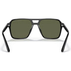 PR20YS, Black/Green Polarised Glass Lenses