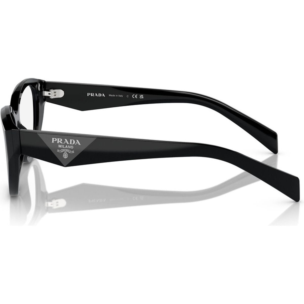 PR21ZV, Black/Clear Lenses 53 Eye Size