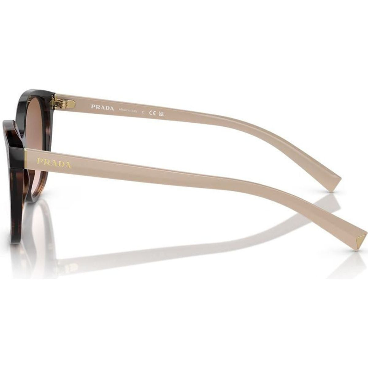 PR22ZS, Caramel Tortoise/Brown Gradient Lenses