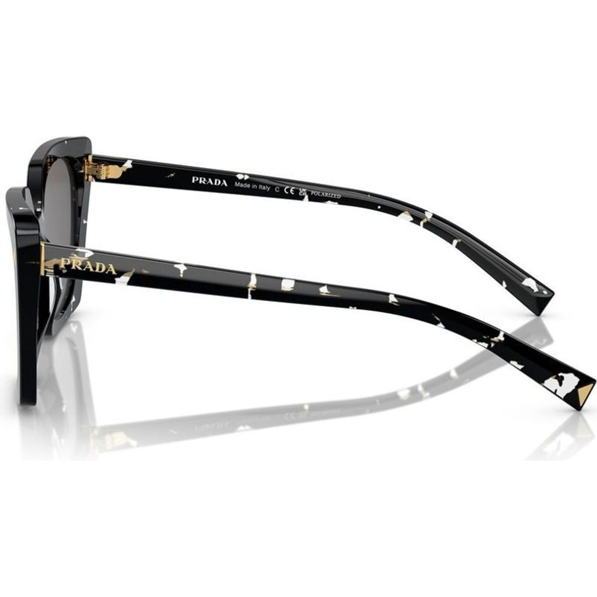 PR23ZS, Black Crystal Tortoise/Dark Grey Polarised Lenses
