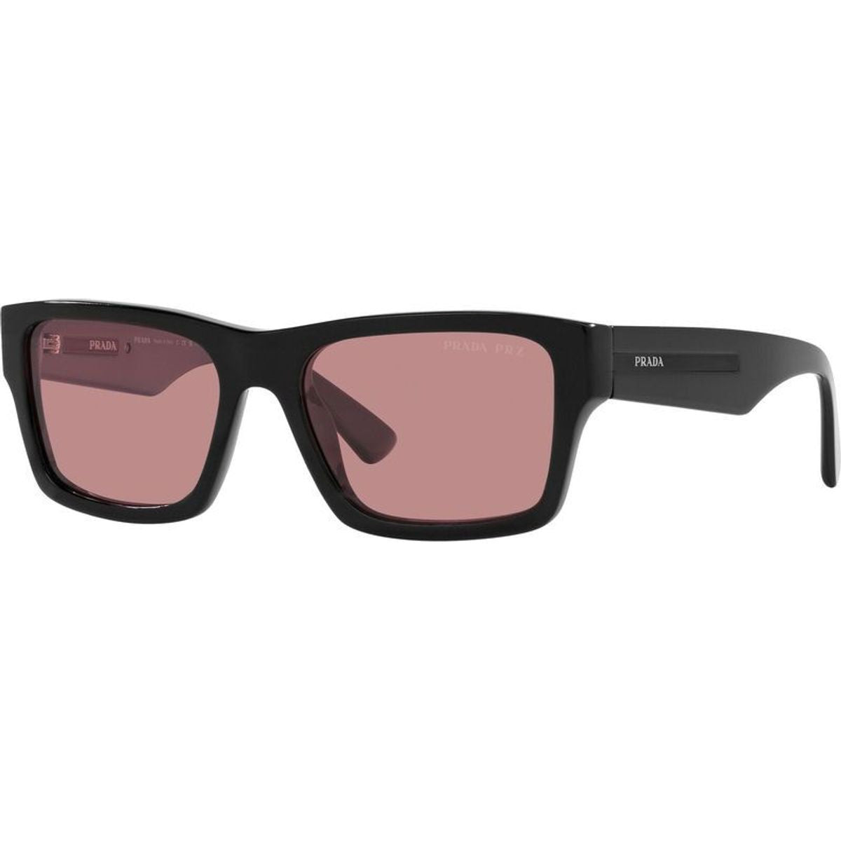 PR25ZS, Black/Fuchsia Polarised Glass Lenses 53 Eye Size