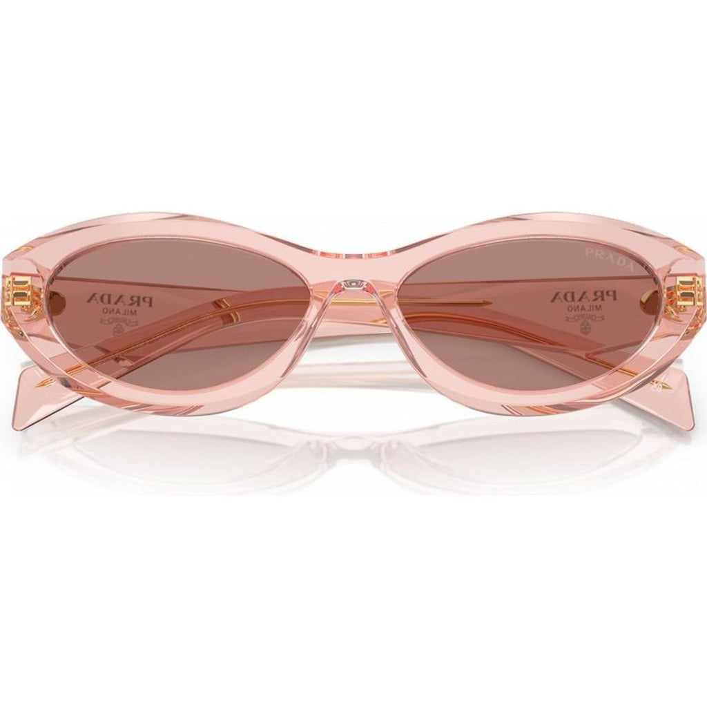 PR26ZS, Transparent Peach/Light Brown Lenses