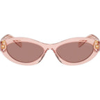 PR26ZS, Transparent Peach/Light Brown Lenses