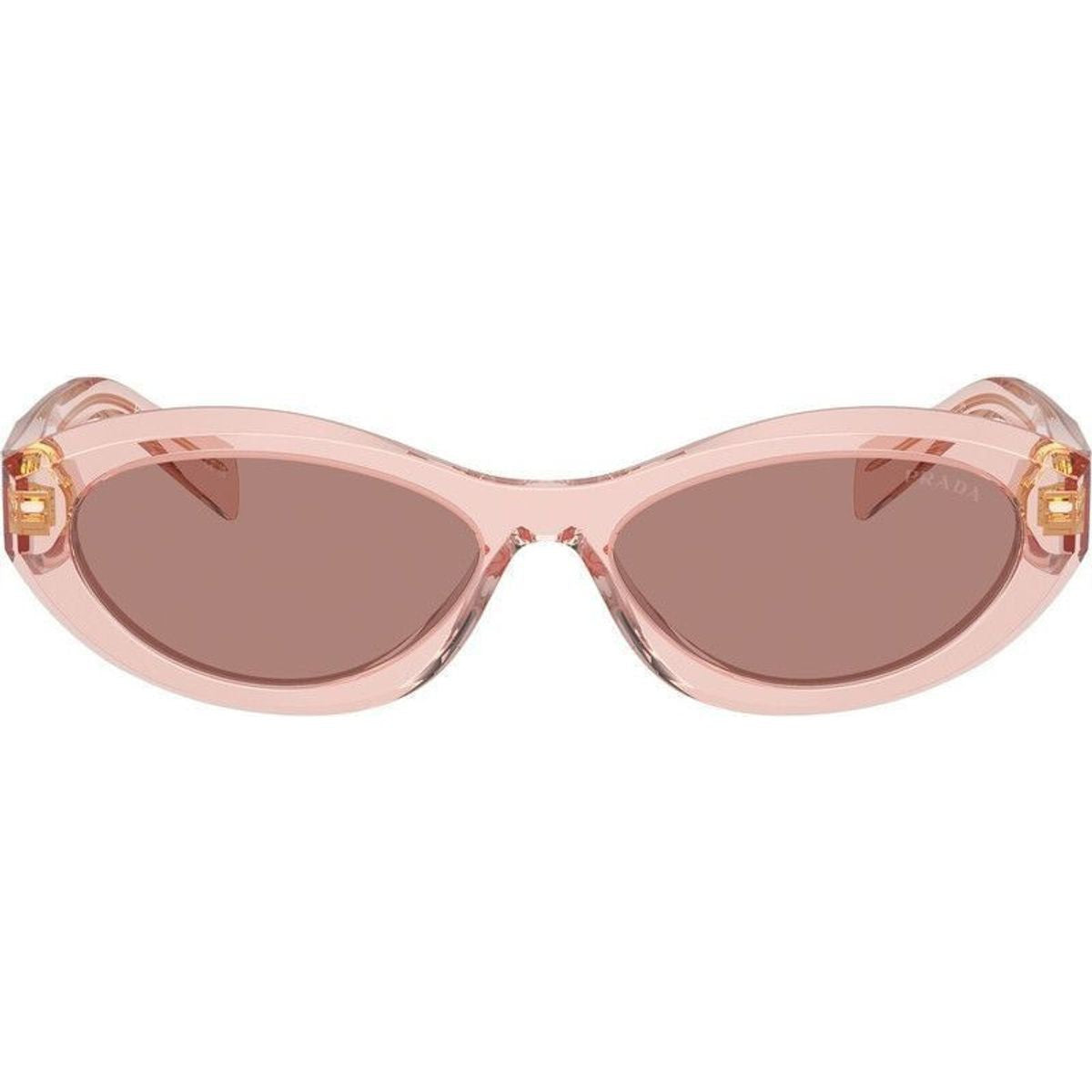 PR26ZS, Transparent Peach/Light Brown Lenses