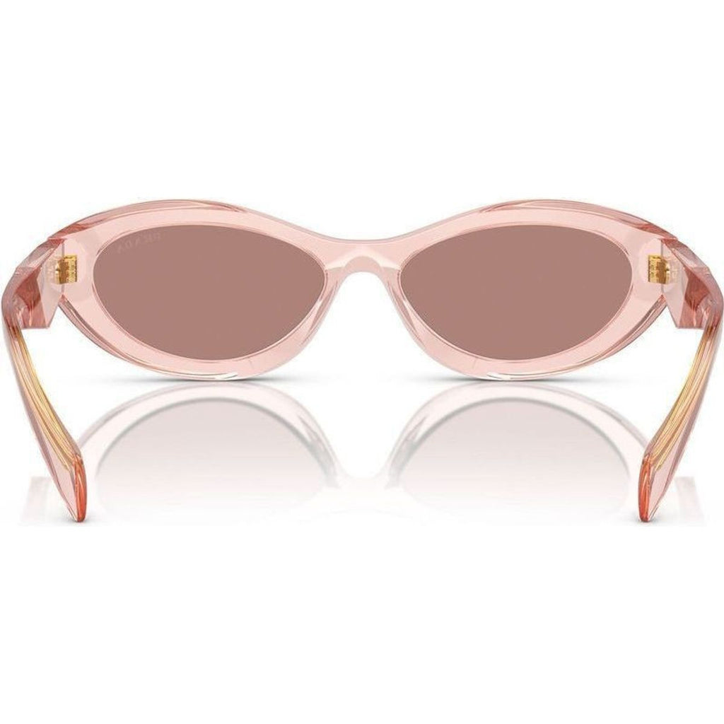 PR26ZS, Transparent Peach/Light Brown Lenses