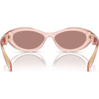 PR26ZS, Transparent Peach/Light Brown Lenses