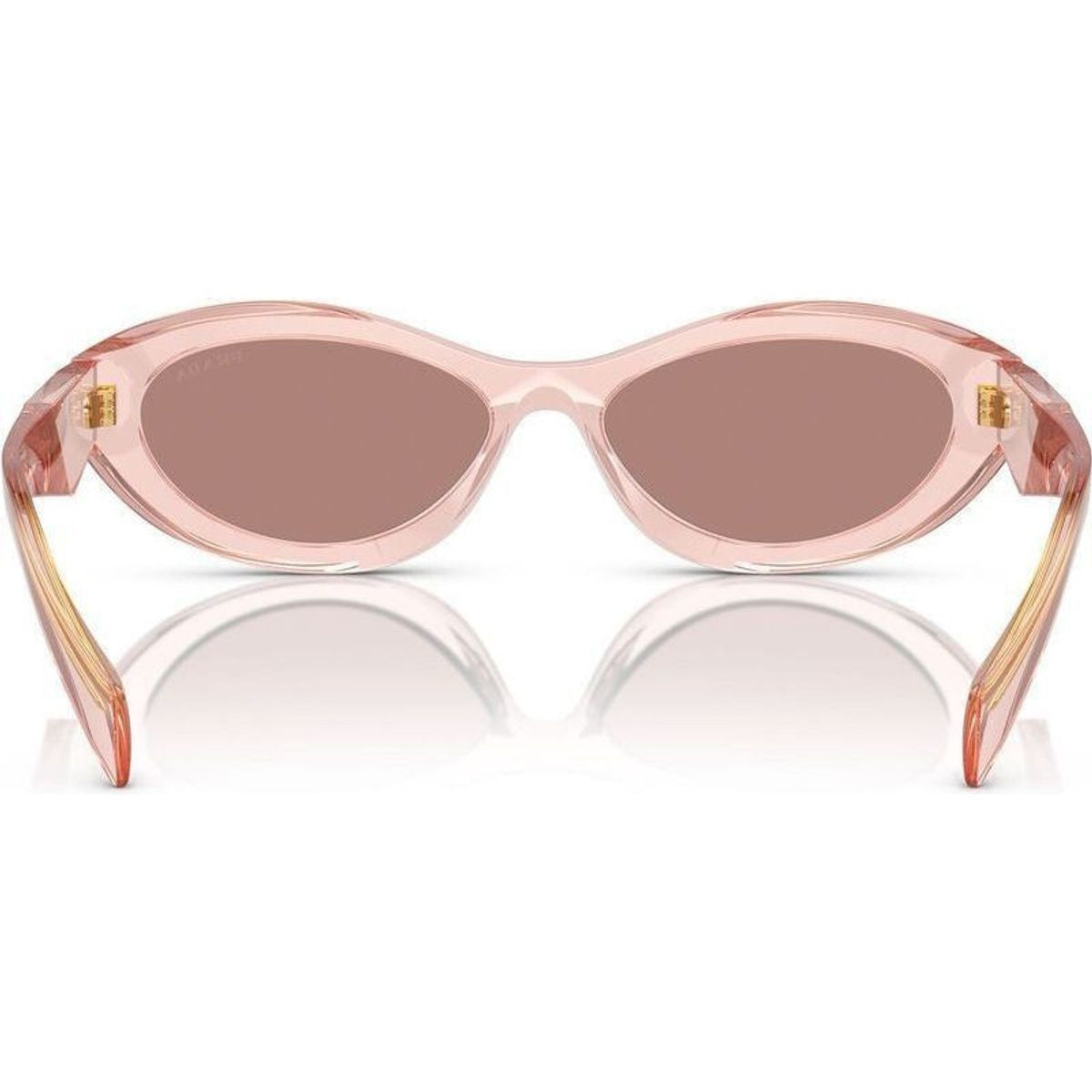 PR26ZS, Transparent Peach/Light Brown Lenses