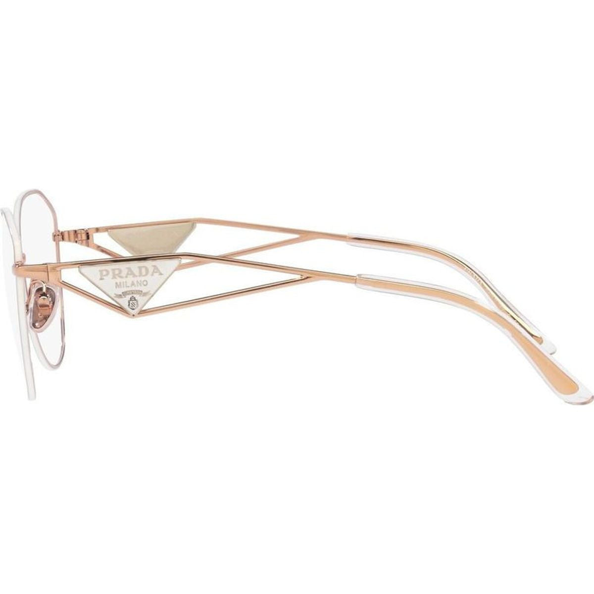 PR52ZV, Pink Gold/Clear Lenses