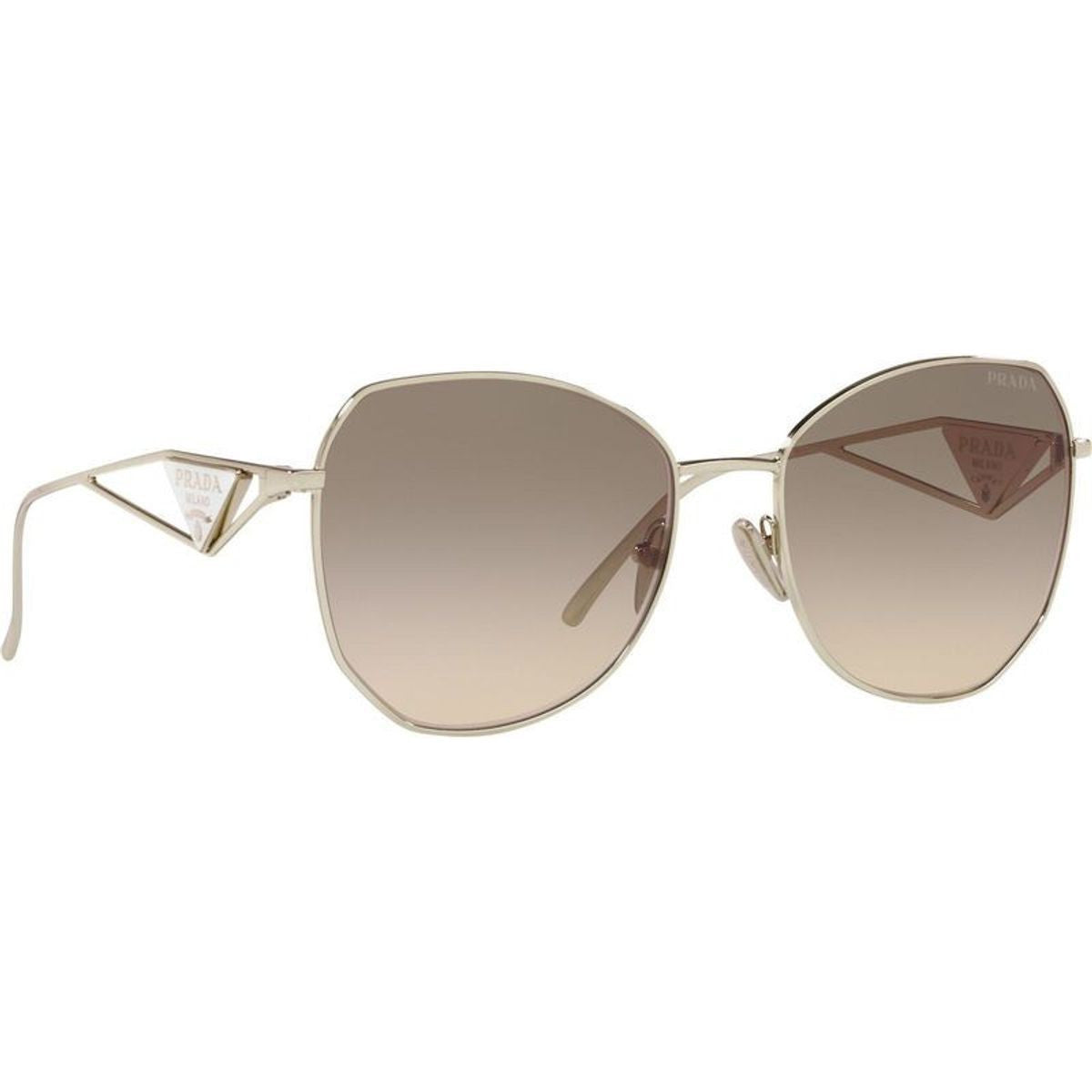PR57YS, Pale Gold/Light Brown and Grey Gradient Lenses