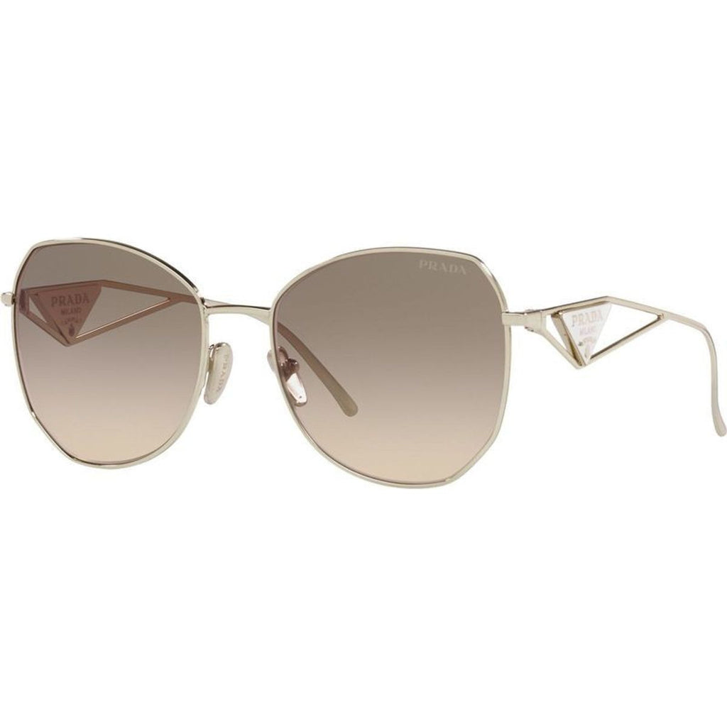 PR57YS, Pale Gold/Light Brown and Grey Gradient Lenses